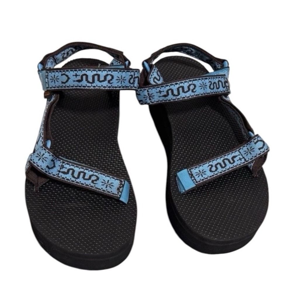 NEW Teva Women's Flatform Sandals Bandana Aquarius Size 10